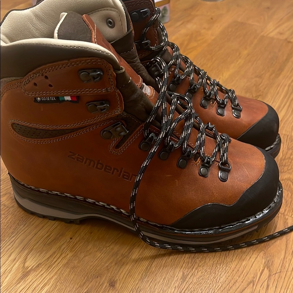 Zamberlan Tofane NW GTX Brown Leather Hiking Boots - Picture 7 of 10